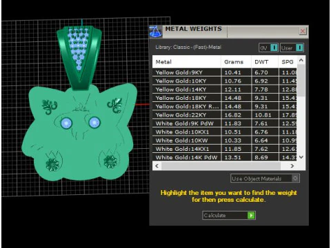 Cat PENDANT 3D Print Model