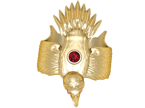 RING EGEL PENDANT 3D 프린트 모델