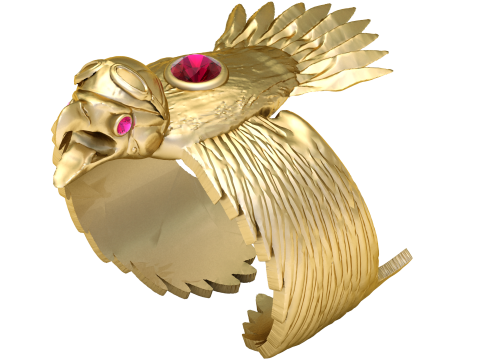 RING EGEL PENDANT 3D 프린트 모델