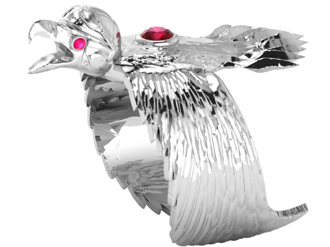 RING EGEL PENDANT 3D 프린트 모델