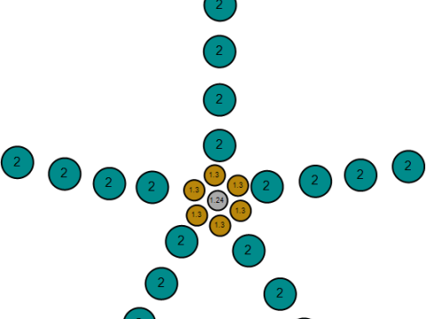 Diamond Star Gold Pendant 3D Print Model