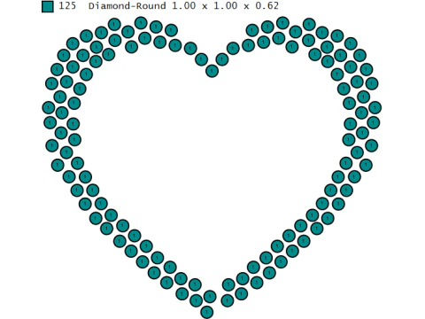 3D HEART PENDANT 3D Print Model