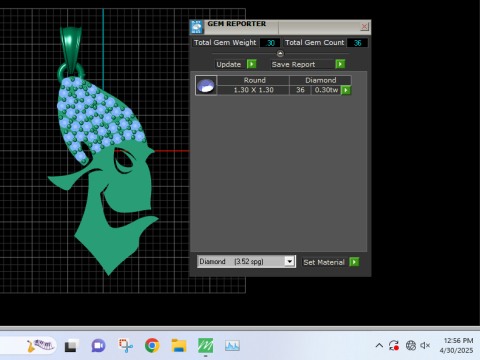 ANIMALS FACES PENDANT 3D Print Model