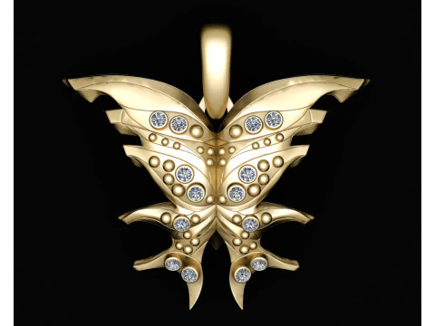 3D 鲨鱼吊坠 3D 打印模型