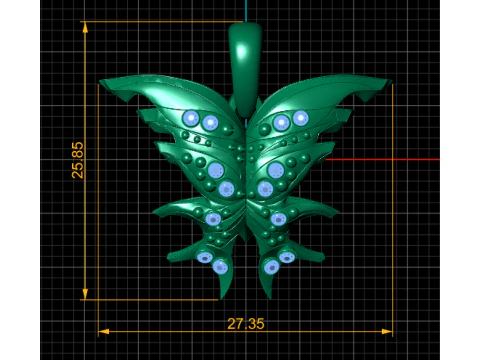 3D SHARK PENDANT 3D Print Model