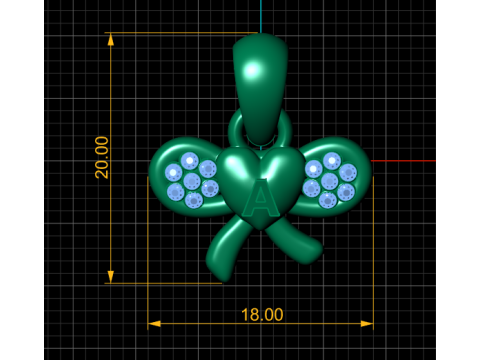 HAERT DESIGN A PENDANT Modello di stampa 3D