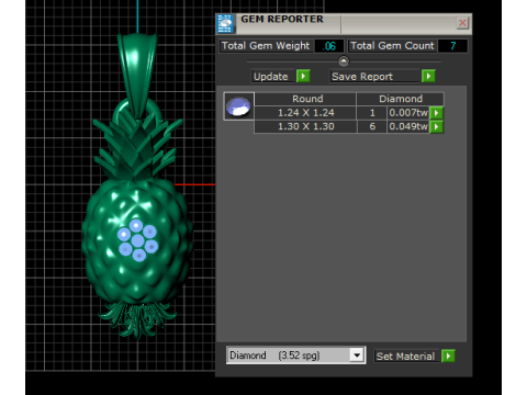 NHASHPATTI 3D GOLD PENDANT 3D 打印模型