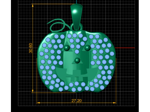 GOLD DIAMOUND PENDANT 3D Print Model