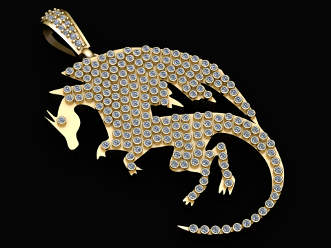 DAINASORE PENDANT Modello di stampa 3D