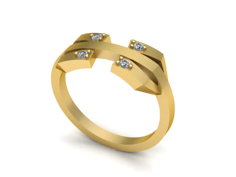 CINCIN 3D Model Cetak 3D