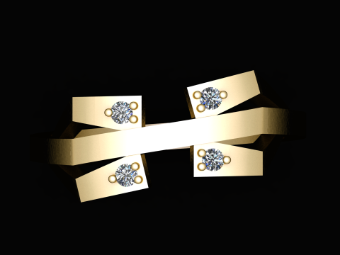 3D RING 3Dプリントモデル