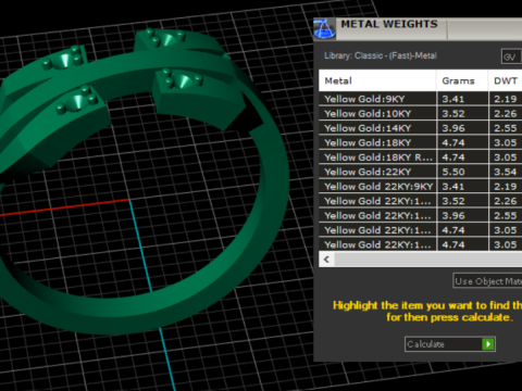 3D RING 3Dプリントモデル
