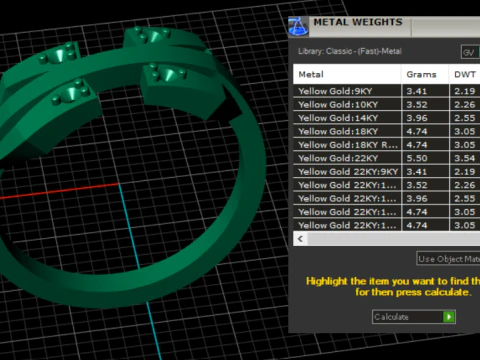3D RING 3D Print Model