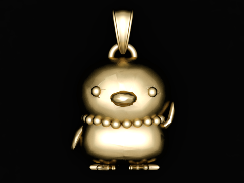 3D ANIMALS BODY PENDANT 3D Baskı Modeli