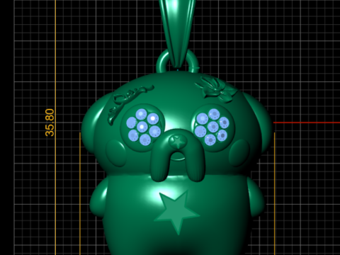3D ANIMALS BODY PENDANT 3D Baskı Modeli