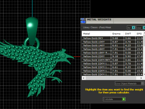 3D BIRD PENDANT 3D Print Model