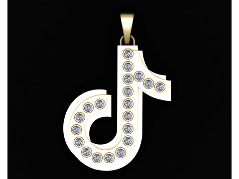 T ALTIN ​​KOLYE 3D Baskı Modeli