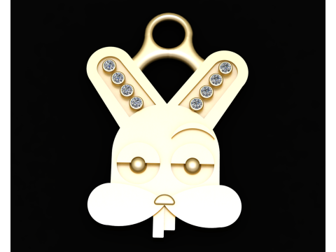 DOG GOLD PENDANT 3D Принт Модель