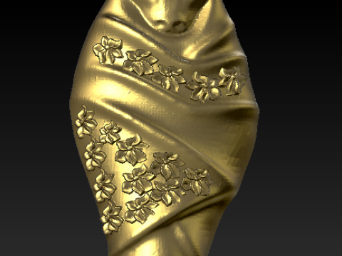 3D ANIMALS GOLD PENDANT 3D Print Model