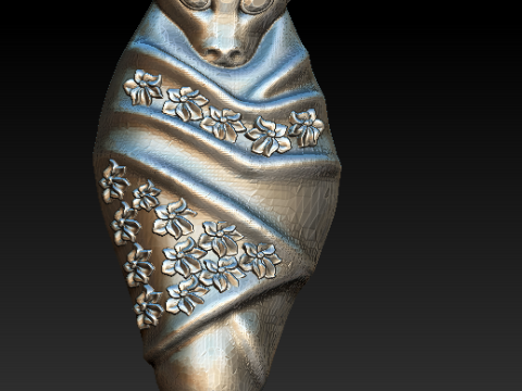 3D ANIMALS GOLD PENDANT 3D Принт Модель