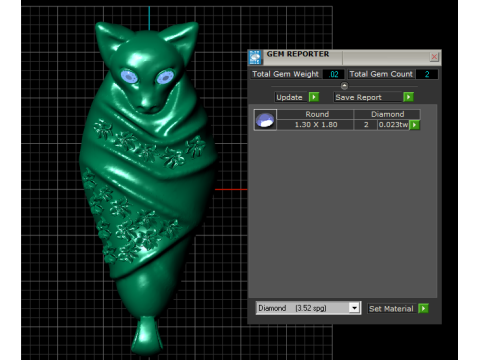 3D ANIMALS GOLD PENDANT 3D Принт Модель