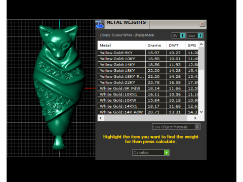 3D ANIMALS GOLD PENDANT 3D Принт Модель