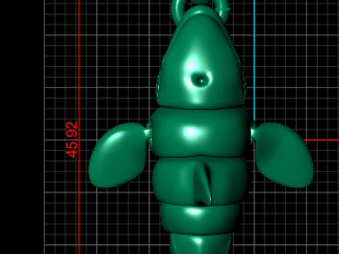 VIS PLASTIC HANGER 3D printmodel