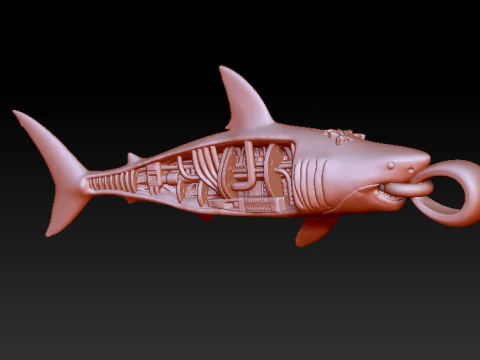 MACHINE PLACTIC PENDANT 3D Print Model