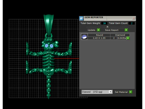 CIRCES MEN PENDANT 3D Print Model