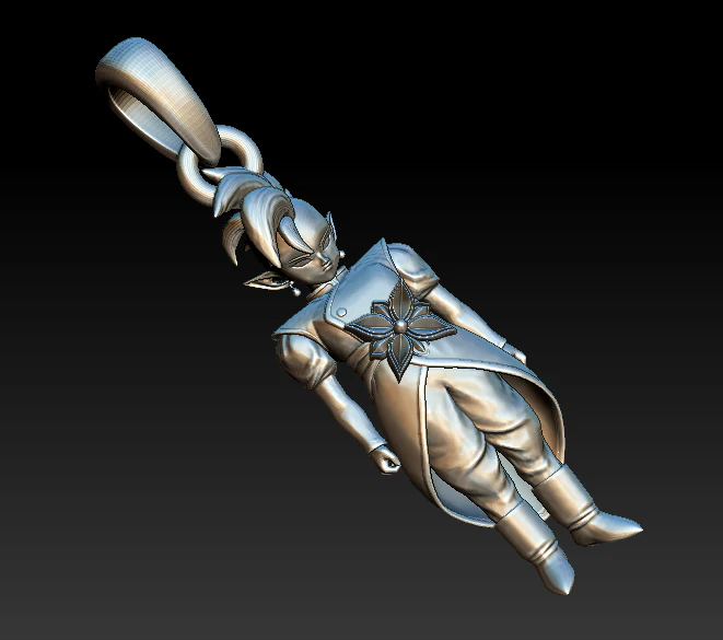 PLASTIC MEN PENDANT 3D Print Model .c4d .max .obj .3ds .fbx .stl .blend 