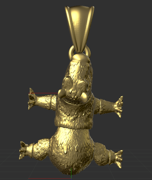 PLASTIC ANIMALS PENDANT 3D Print Model .c4d .max .obj .3ds .fbx .stl .blend 