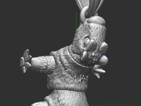 PLASTIC ANIMALS PENDANT 3D Print Model