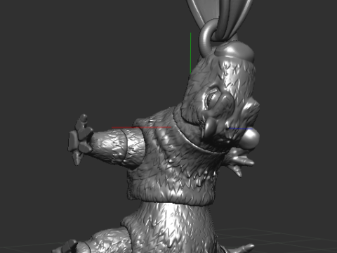 PLASTIC ANIMALS PENDANT 3D Print Model