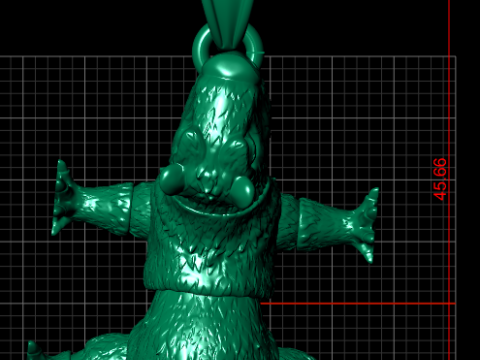 PLASTIC ANIMALS PENDANT 3D Print Model