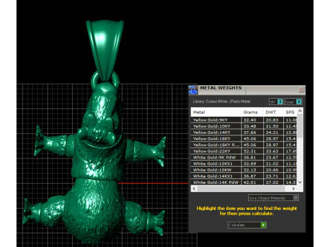 PLASTIC ANIMALS PENDANT 3D Print Model