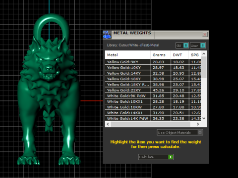 WOLF PLASTIC PENDANT 3D Print Model