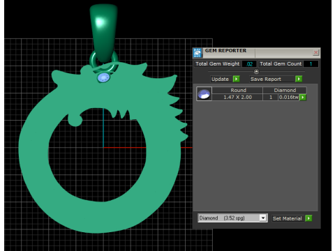 SNALE PLASTIC PENDANT 3D 프린트 모델