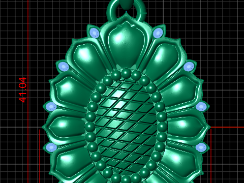 PLASTIC FLOWER PENDANT Modelo de impresión 3D