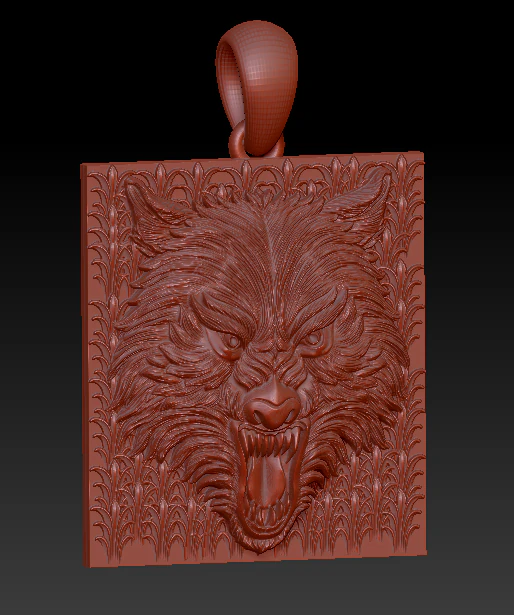 LION FACES PENDANT 3D Print Model .c4d .max .obj .3ds .fbx .stl .blend 