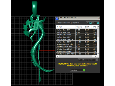 SNAKE PLASTIC PENDANT 3D Print Model