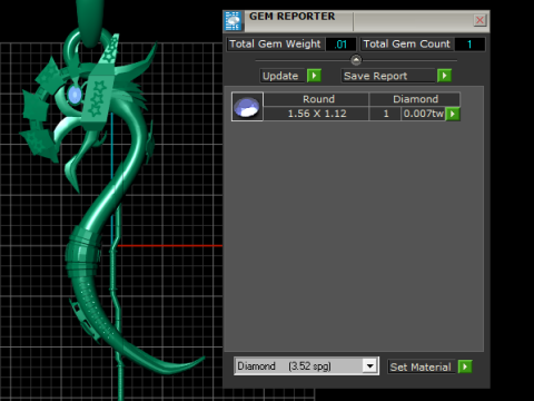 SNAKE PLASTIC PENDANT 3D Print Model