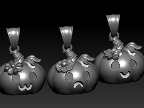 FOOD PLASTIC PENDANT Modello di stampa 3D