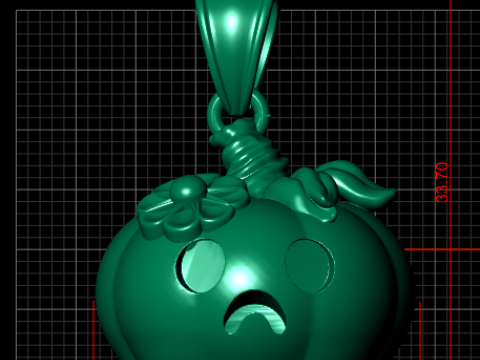 FOOD PLASTIC PENDANT 3D 프린트 모델