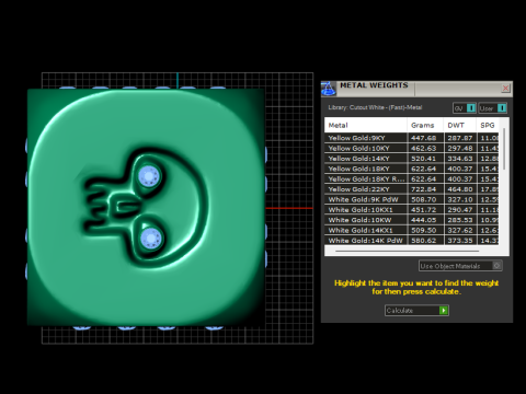3C VictoryEagleMetal Solid 3Dプリントモデル