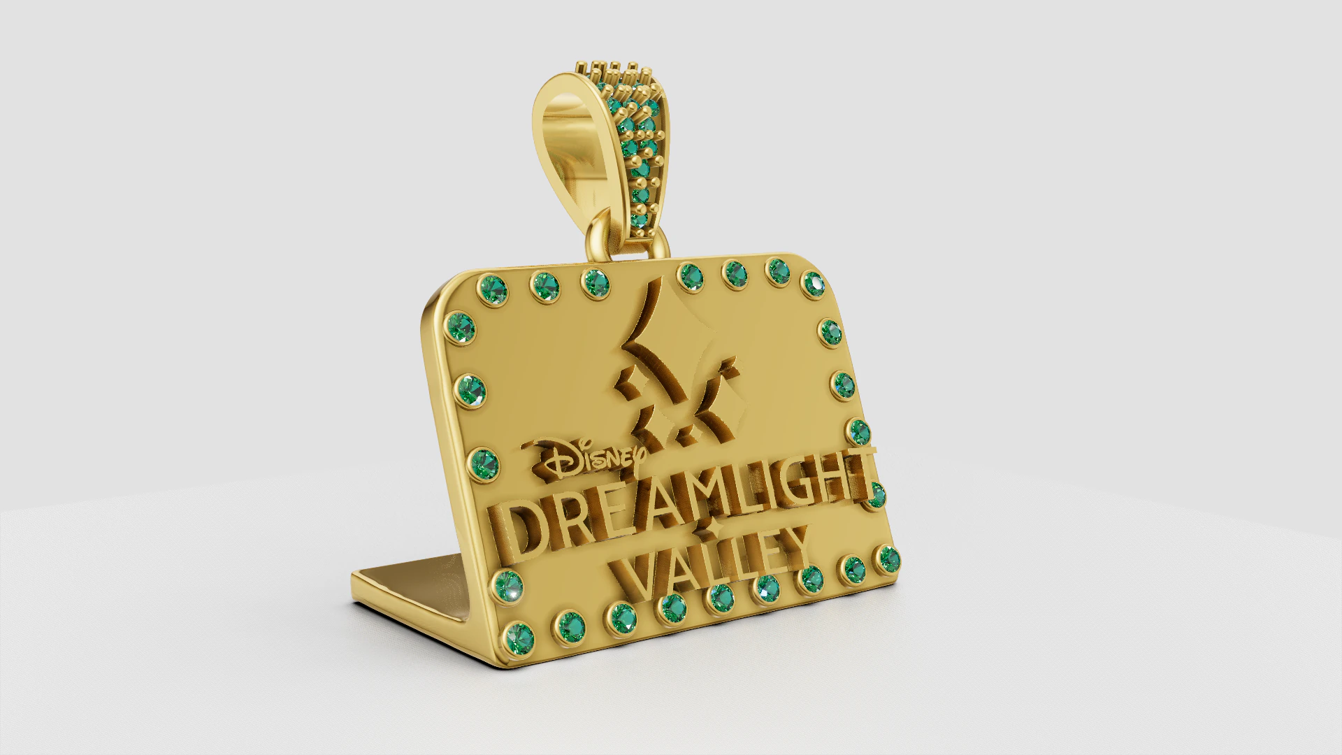 Dreamlight Valley pendant 3D Print Model .c4d .max .obj .3ds .fbx .stl .blend 