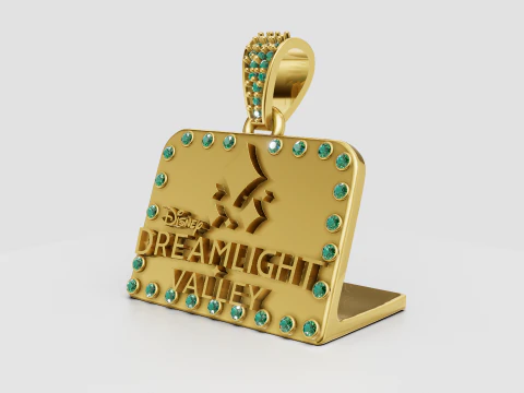 Dreamlight Valley pendant 3D Print Model