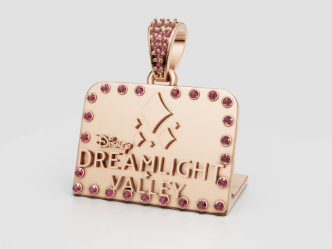 Dreamlight Valley pendant 3D Print Model