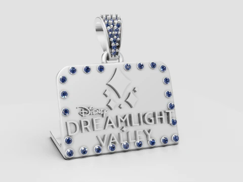 Dreamlight Valley pendant 3D Print Model