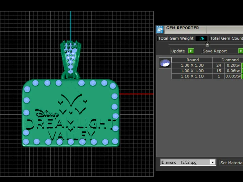 Dreamlight Valley pendant 3D Print Model