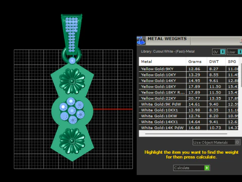 Geometric pendant 3D Print Model
